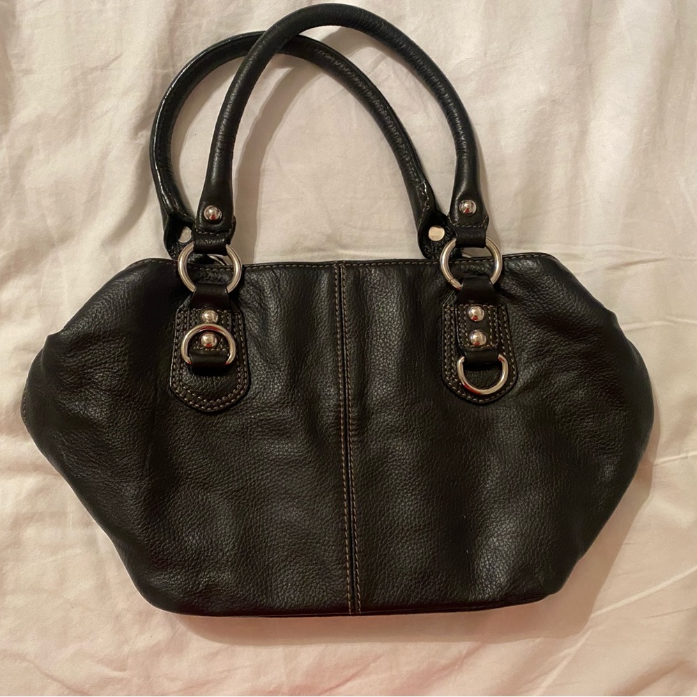 Small black pelle bag